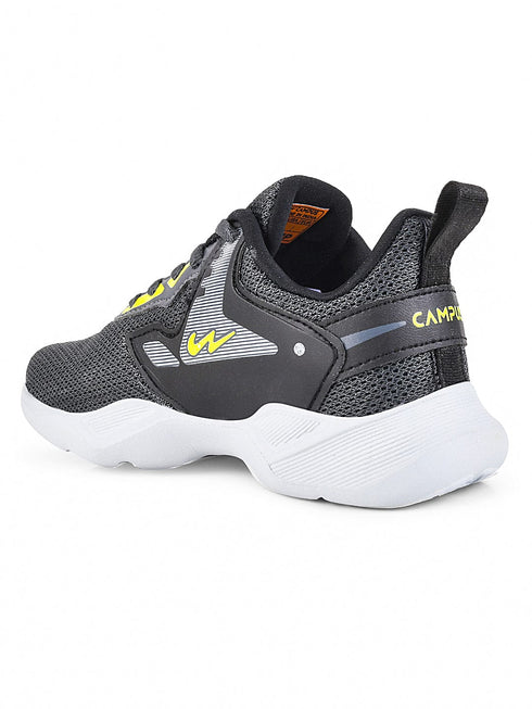 BLUTO Grey Kid's Running Shoes